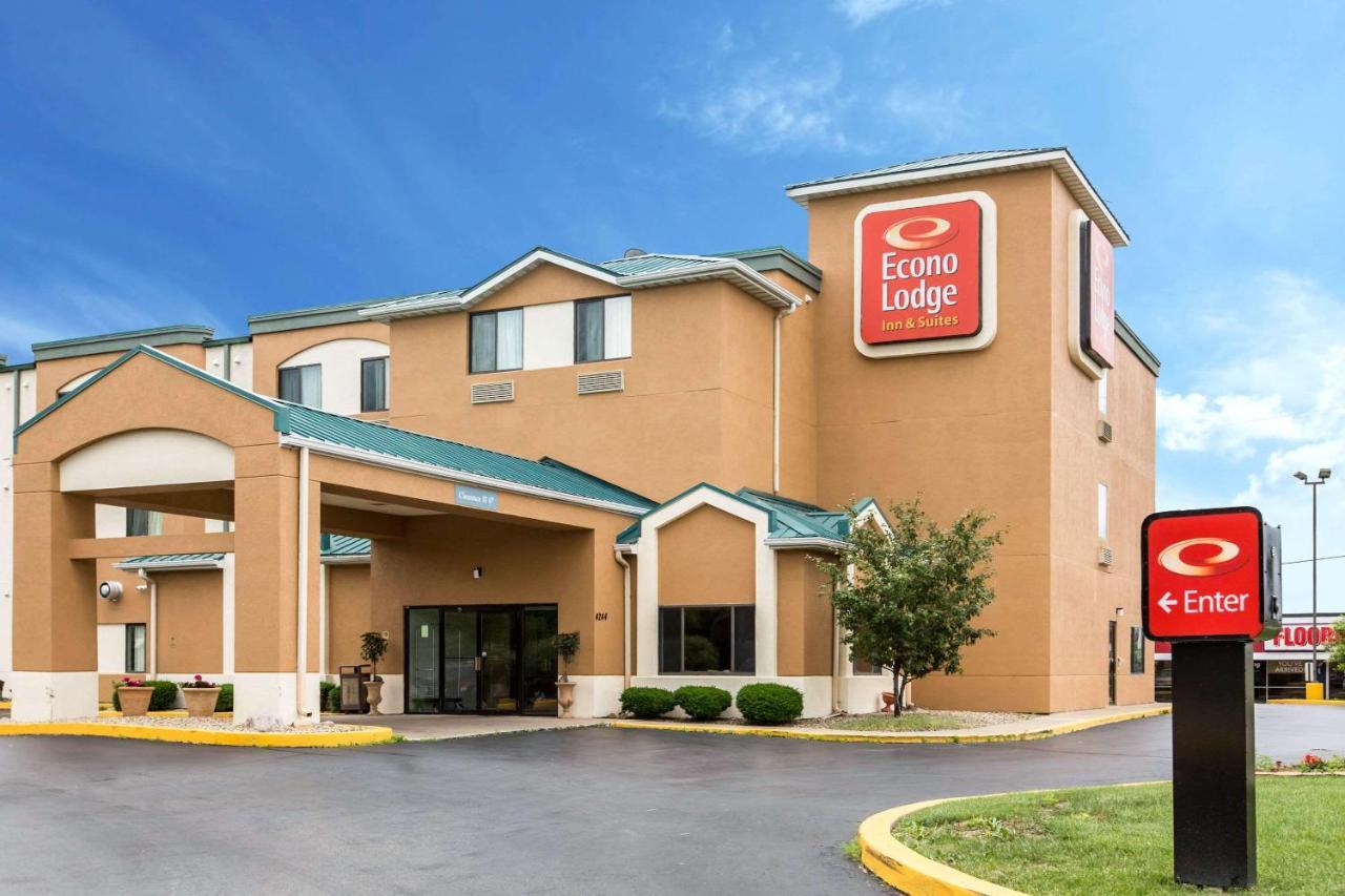 Econo Lodge Inn & Suites Peoria Illinois Экстерьер фото